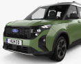 Ford Tourneo Courier Active 2024 3D модель