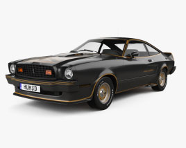 Ford Mustang King Cobra 1981 3D 모델 