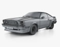 Ford Mustang King Cobra 1981 3d model wire render