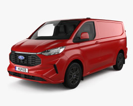 Ford Transit Custom Panel Van L1H1 2024 3D model