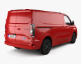 Ford Transit Custom Panel Van L1H1 2024 3D модель back view