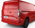 Ford Transit Custom 厢式货车 L1H1 2024 3D模型