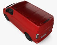 Ford Transit Custom 패널 밴 L1H1 2024 3D 모델  top view