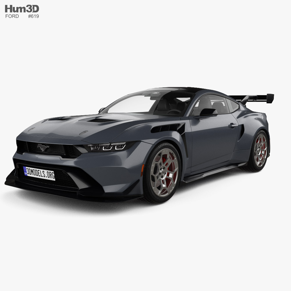 Ford Mustang GTD 2024 Modello 3D