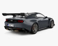 Ford Mustang GTD 2024 3D 모델  back view