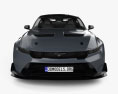 Ford Mustang GTD 2024 3D 모델  front view