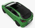 Ford Puma ST 2020 3D-Modell Draufsicht