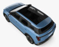 Ford Explorer EV 2024 3D模型 顶视图