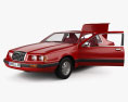 Ford Thunderbird with HQ interior 1983 3D 모델 