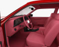 Ford Thunderbird with HQ interior 1983 3D 모델  seats