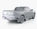 Ford Ranger Super Cab Wildtrak 2022 3D модель