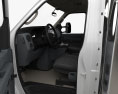 Ford E-350 Kofferfahrzeug mit Innenraum und Motor 2016 3D-Modell seats