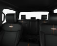 Ford F-150 Super Crew Cab 5.5 ft Кровать Platinum с детальным интерьером 2022 3D модель