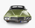 Ford Thunderbird 1971 3D 모델  front view