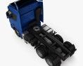 Foton Auman TL Sattelzugmaschine 2014 3D-Modell Draufsicht