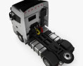 Foton Auman H5 トラクター・トラック 2021 3Dモデル top view