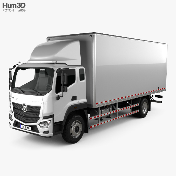 Foton Aumark S Box Truck 2020 3D model