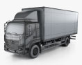 Foton Aumark S 箱型トラック 2020 3Dモデル wire render
