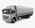 Foton ETX-N Wing Van Truck 3轴 2024 3D模型