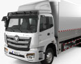 Foton ETX-N Wing Van Truck 3-axle 2024 3d model