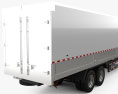 Foton ETX-N Wing Van Truck 3-Achser 2024 3D-Modell