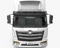 Foton ETX-N Wing Van Truck 3 eixos 2024 Modelo 3d vista de frente