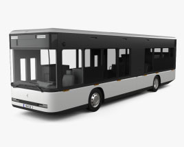 Foxconn Model T Autobús 2024 Modelo 3D