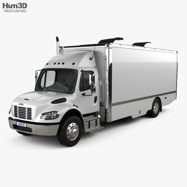 Freightliner M2 106 Custom Tool Truck 2014 Modelo 3D