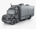 Freightliner M2 106 Custom Tool Truck 2014 3D 모델  wire render