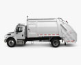 Freightliner M2 Heil PT 1000 Garbage Truck 2012 3d model side view