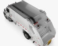 Freightliner M2 Heil PT 1000 Garbage Truck 2012 3d model top view