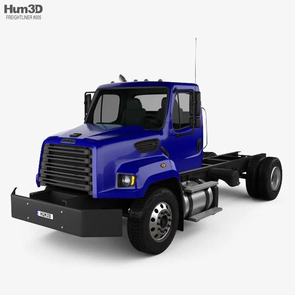 Freightliner 108SD Chassis Truck 2014 3D model