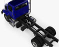 Freightliner 108SD 底盘驾驶室卡车 2014 3D模型 顶视图