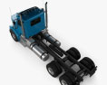 Freightliner 122SD 底盘驾驶室卡车 2016 3D模型 顶视图