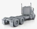 Freightliner 122SD Вантажівка шасі 2016 3D модель