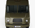 Freightliner P70D UPS Van 2009 3D模型 正面图