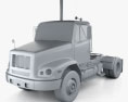Freightliner FL112 트랙터 트럭 2축 2004 3D 모델  clay render
