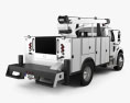 Freightliner M2 106 Utility Truck 2017 3d model back view