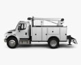 Freightliner M2 106 Utility Truck 2017 3d model side view