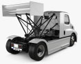 Freightliner Cascadia Race Truck 2016 3D 모델  back view