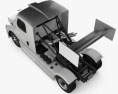 Freightliner Cascadia Race Truck 2016 3D-Modell Draufsicht