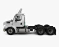 Freightliner M2 112 Day Cab Tractor Truck 3-axle 2017 3d model side view