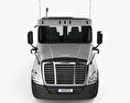 Freightliner Cascadia Day Cab 트랙터 트럭 2016 3D 모델  front view