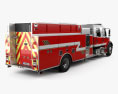 Freightliner M2 106 Crew Cab Fire Truck 2022 3d model back view