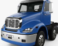 Freightliner Columbia Chassis Truck 4-axle 2024 3d model