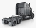 Freightliner Coronado Schlafkabine Sattelzugmaschine 2014 3D-Modell