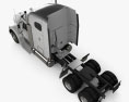Freightliner Coronado Schlafkabine Sattelzugmaschine 2014 3D-Modell Draufsicht