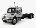 Freightliner M2 Extended Cab 섀시 트럭 3축 2020 3D 모델 