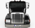 Freightliner FLD 120 Tractor Flat Top 卧铺驾驶室 Truck 2000 3D模型 正面图
