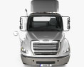 Freightliner M2 112 Day Cab Tractor Truck 2-axle with HQ interior 2014 3d model front view